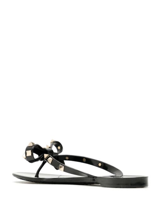 Valentino Garavani  Rockstud thong sandals - Image 3