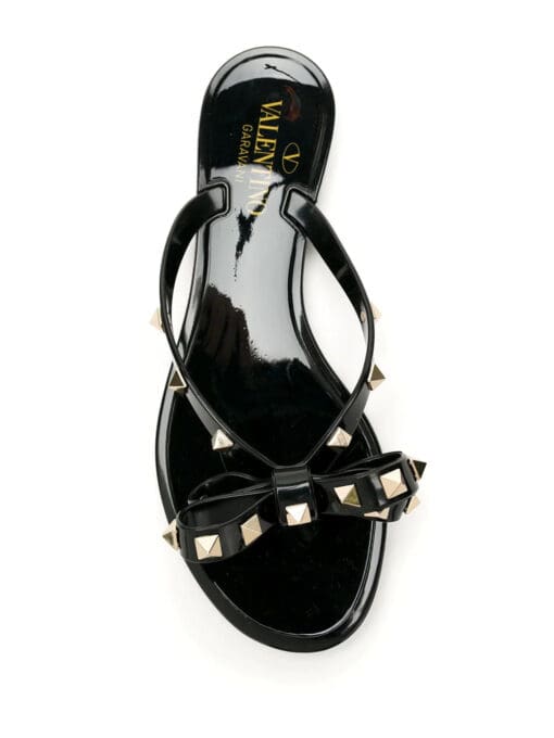 Valentino Garavani  Rockstud thong sandals - Image 4