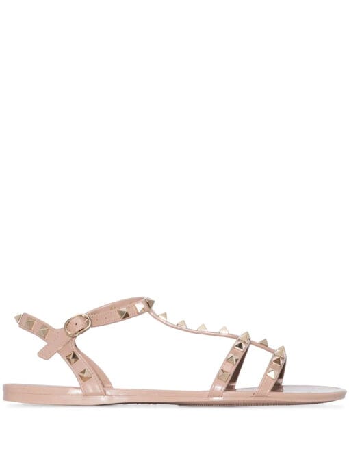 Valentino Garavani  Rockstud flat sandals