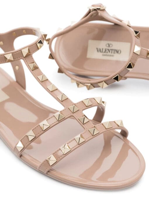 Valentino Garavani  Rockstud flat sandals - Image 2