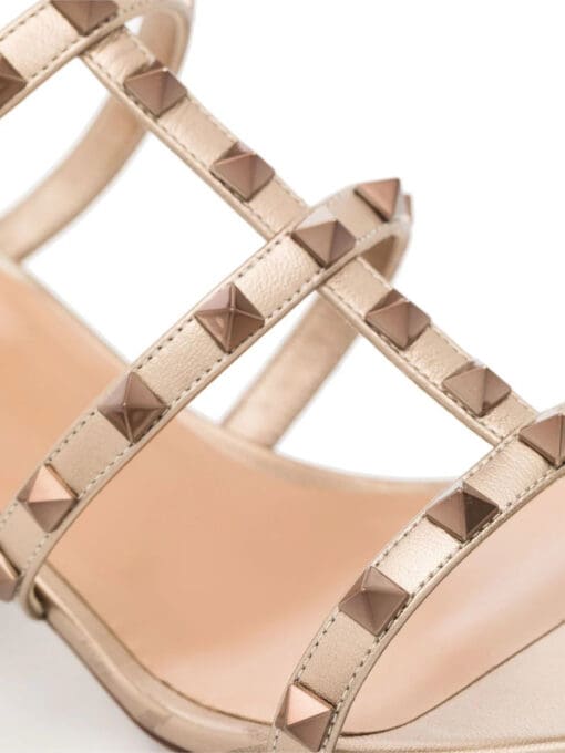 Valentino Garavani  Rockstud caged-style sandals - Image 4