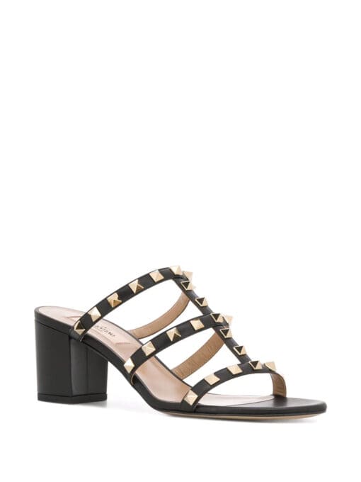 Valentino Garavani  Rockstud 60mm leather mule sandals - Image 2