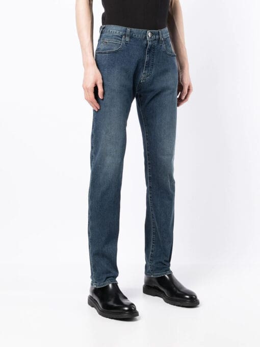 Emporio Armani  mid-rise slim-fit jeans - Image 3