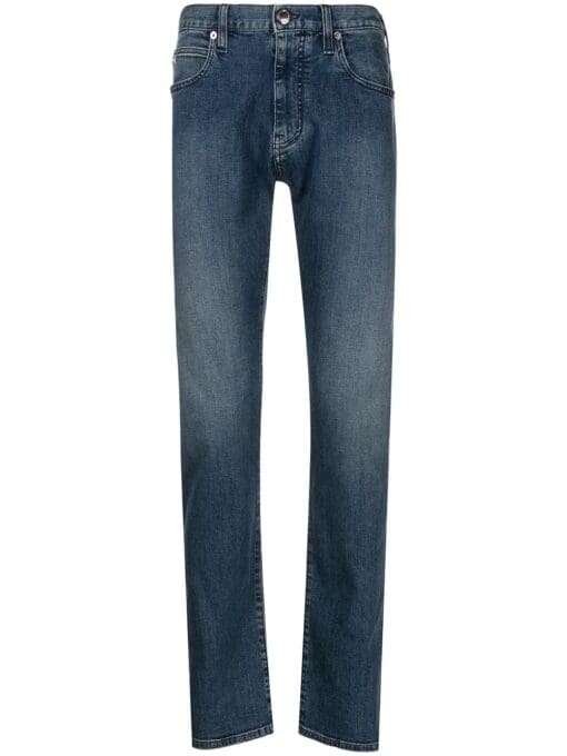 Emporio Armani  mid-rise slim-fit jeans