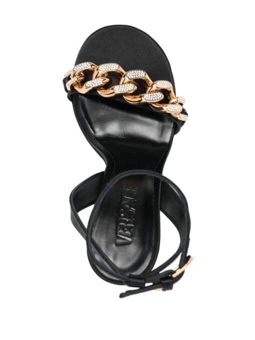 Versace  115mm chain-link detail sandals - Image 4