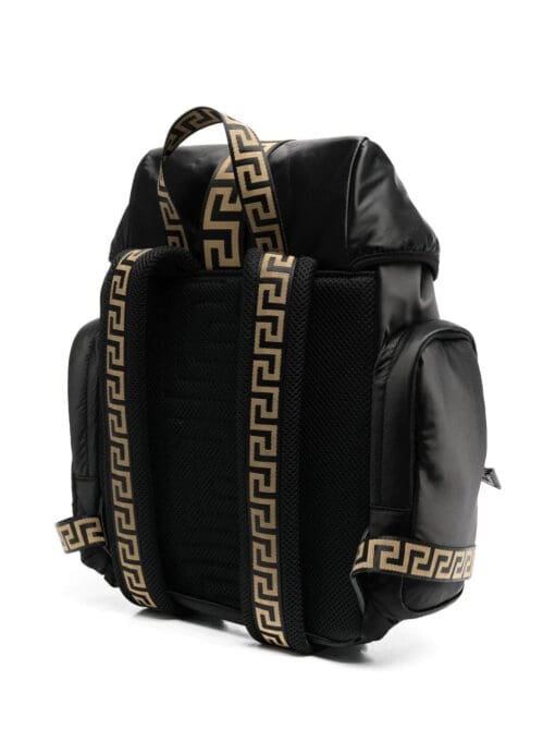 Versace logo-strap backpack - Image 3