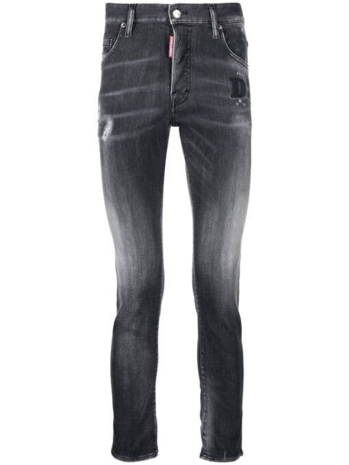 Dsquared2  faded skinny-fit jeans