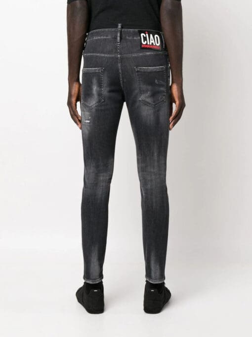 Dsquared2  faded skinny-fit jeans - Image 4