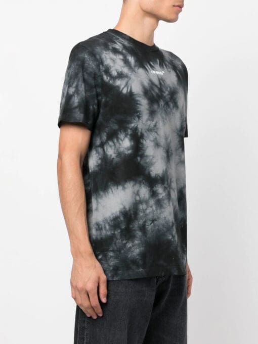 Off-white tie-dye print T-shirt - Image 4