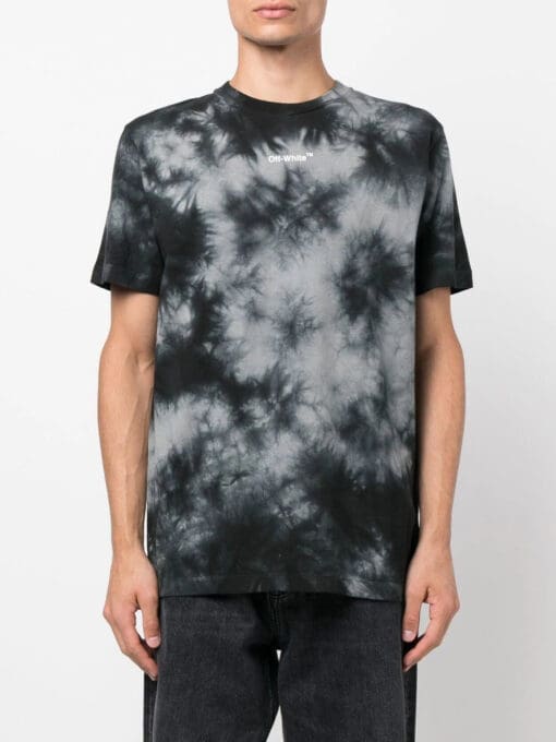 Off-white tie-dye print T-shirt - Image 3