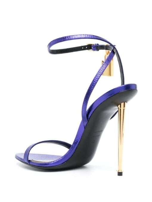 TOM FORD  120mm padlock ankle-strap sandals - Image 3