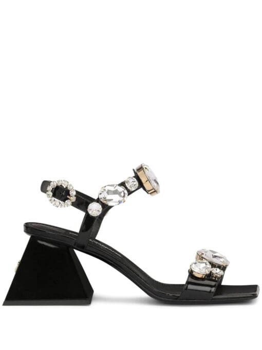 Dolce & Gabbana  crystal-embellished open-toe sandals