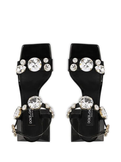 Dolce & Gabbana  crystal-embellished open-toe sandals - Image 4