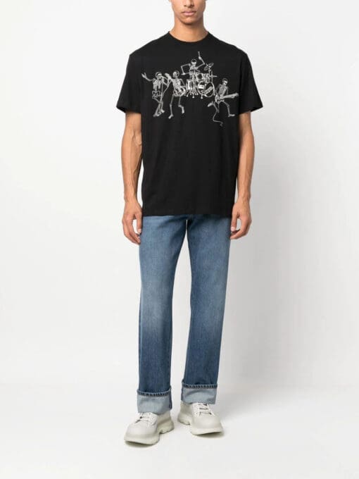 Alexander McQueen  turn-up cuff straight-leg jeans - Image 2