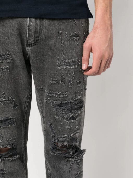 Dolce & Gabbana  distress-detail cropped jeans - Image 4