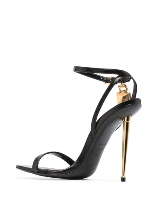 TOM FORD  Padlock 120mm leather sandals - Image 3