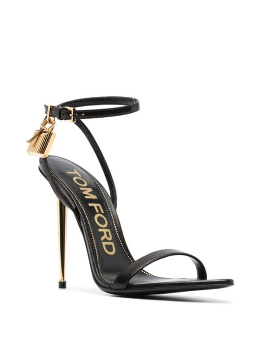 TOM FORD  Padlock 120mm leather sandals - Image 2