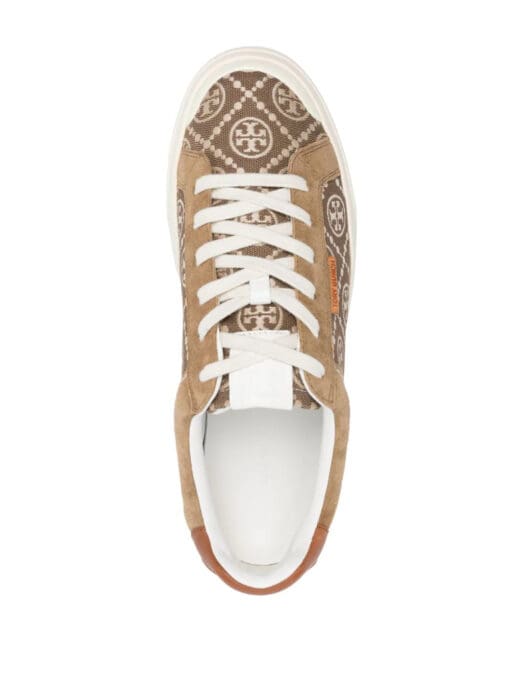 Tory Burch  Ladybug monogram-pattern sneakers - Image 4