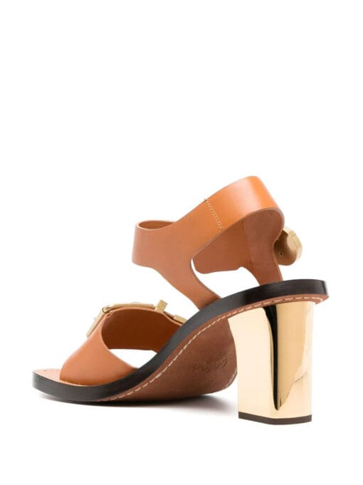 Chloé  Rebecca 50mm leather sandals - Image 3