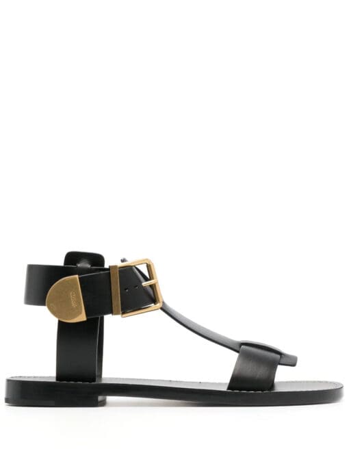 Chloé  Rebecca buckled leather sandals