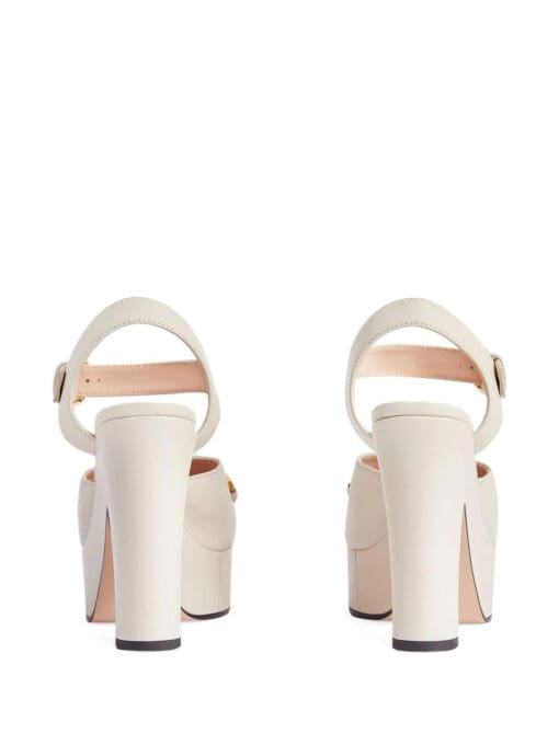 Gucci  Horsebit detail platform sandals - Image 3