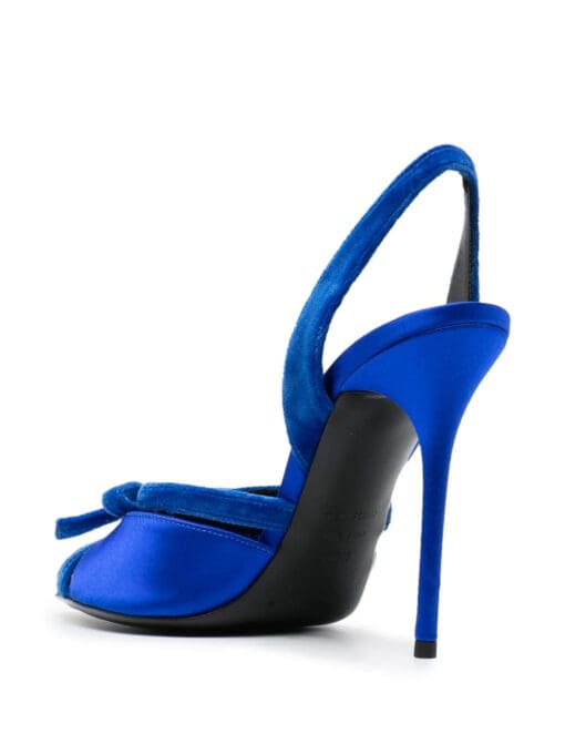 TOM FORD  bow-detail 124mm satin sandals - Image 3