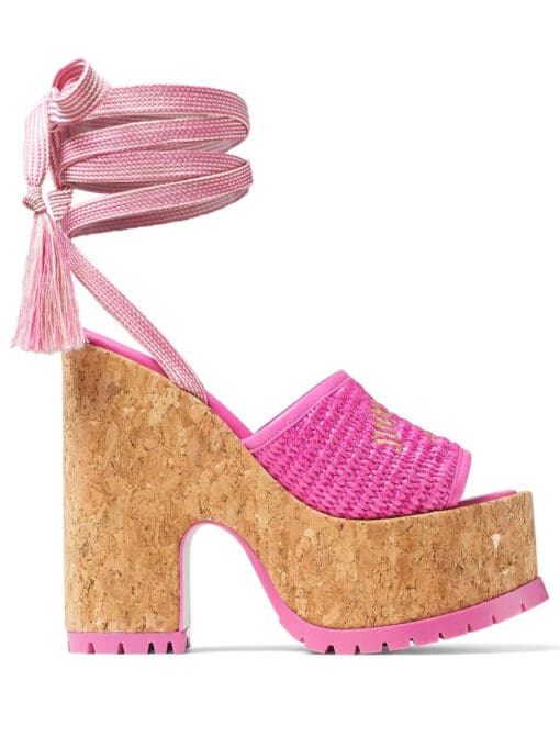 Jimmy Choo  Gal 130mm wedge sandals