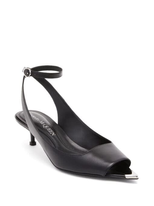 Alexander McQueen  Punk 40mm leather sandals - Image 2