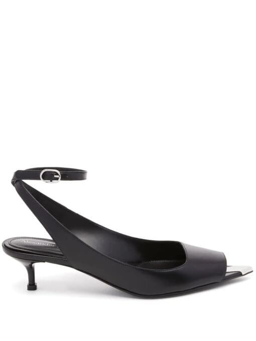 Alexander McQueen  Punk 40mm leather sandals