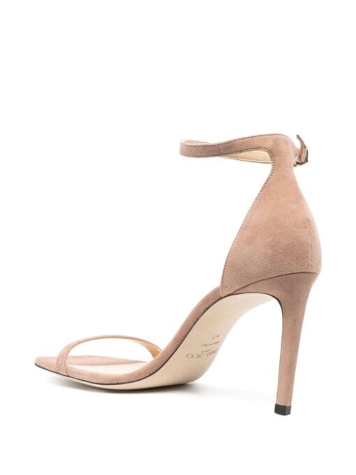 Jimmy Choo  Alva 85mm stiletto suede sandals - Image 3