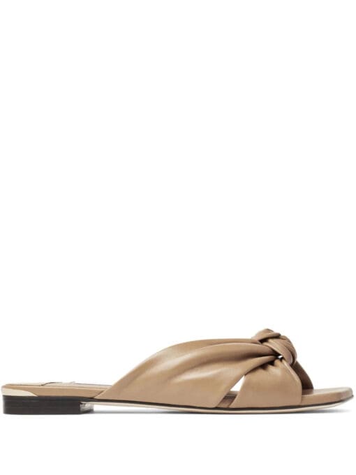 Jimmy Choo  Avenue leather sandals