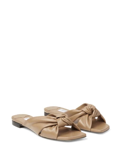 Jimmy Choo  Avenue leather sandals - Image 2