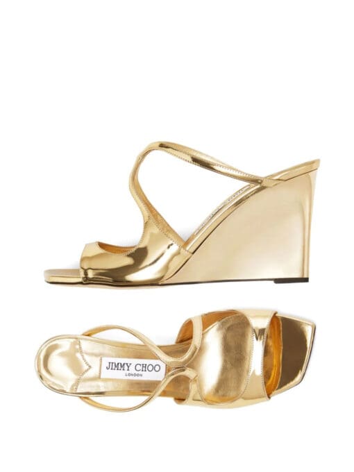 Jimmy Choo  Anise 85 wedge sandals - Image 4