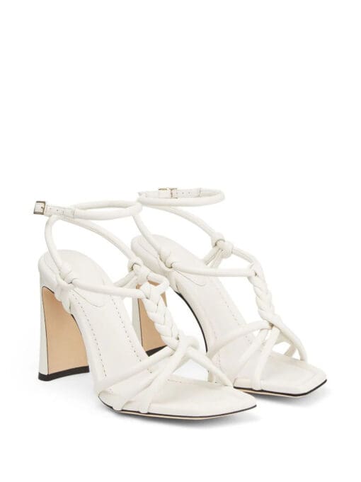 Jimmy Choo  Calypso braided 95mm sandals - Image 2