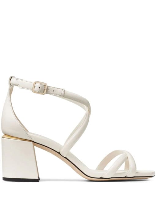 Jimmy Choo  Rheea 65mm leather sandals