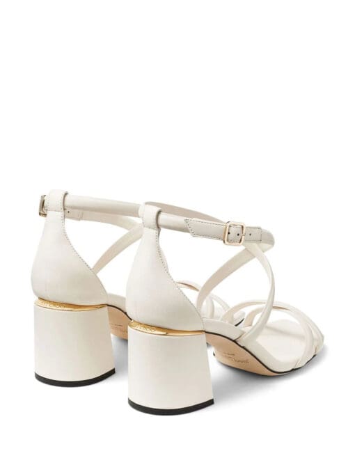 Jimmy Choo  Rheea 65mm leather sandals - Image 3