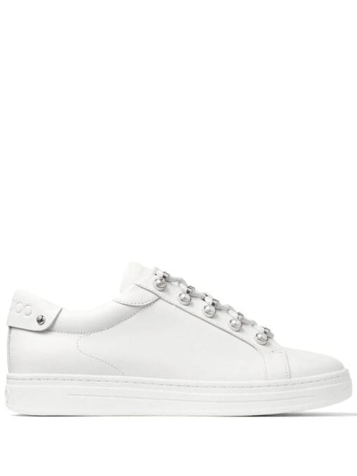 Jimmy Choo  Antibes pearl-embellished sneakers