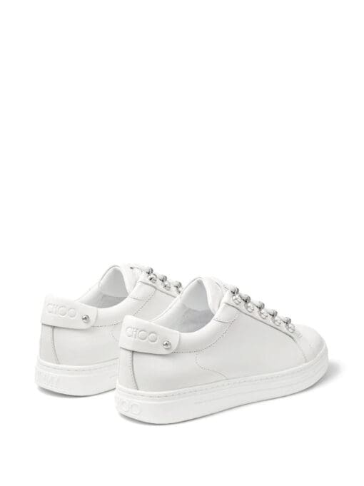 Jimmy Choo  Antibes pearl-embellished sneakers - Image 3