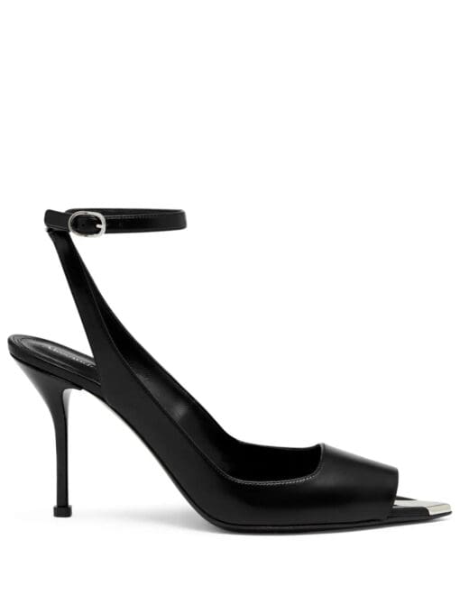 Alexander McQueen  Punk 90mm ankle-strap sandal