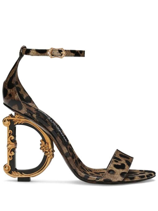 Dolce & Gabbana  105mm sculpted-heel sandals