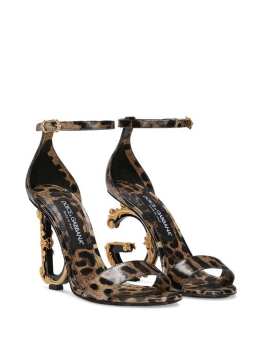 Dolce & Gabbana  105mm sculpted-heel sandals - Image 2