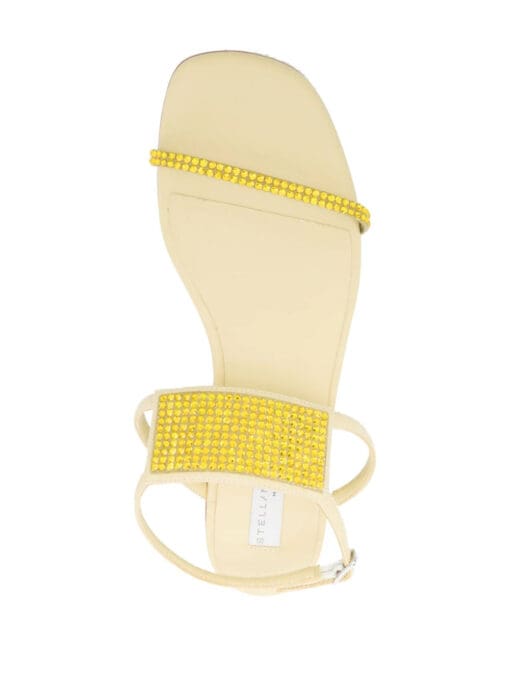 Stella McCartney  crystal-embellished flat sandals - Image 4