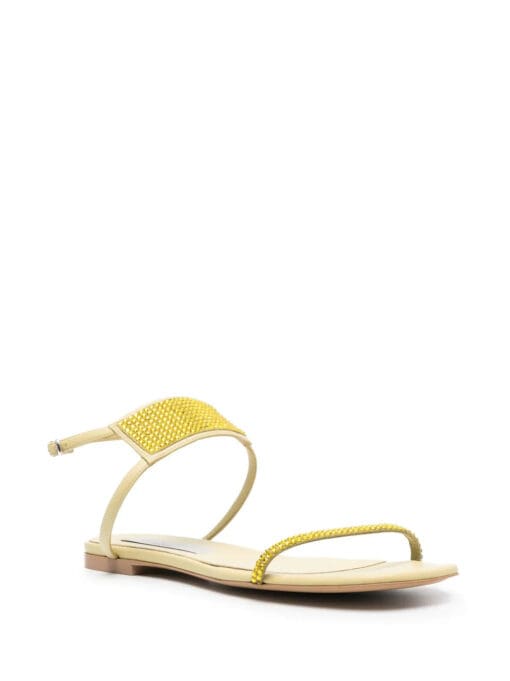 Stella McCartney  crystal-embellished flat sandals - Image 2