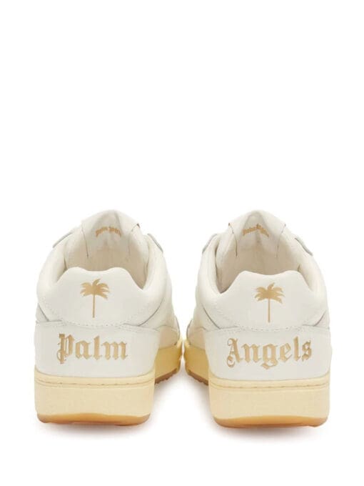 Palm Angels  University lace-up leather sneakers - Image 3