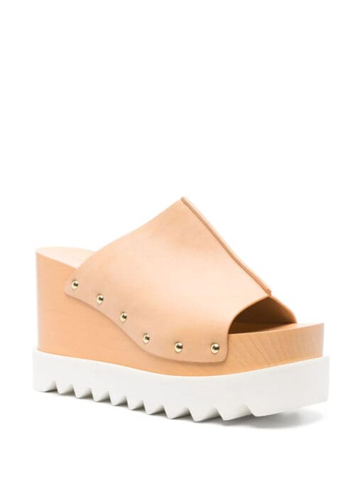 Stella McCartney  Elyse studded wedge sandals - Image 2