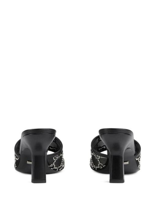 Gucci  GG crystal-embellished 75mm sandals - Image 3